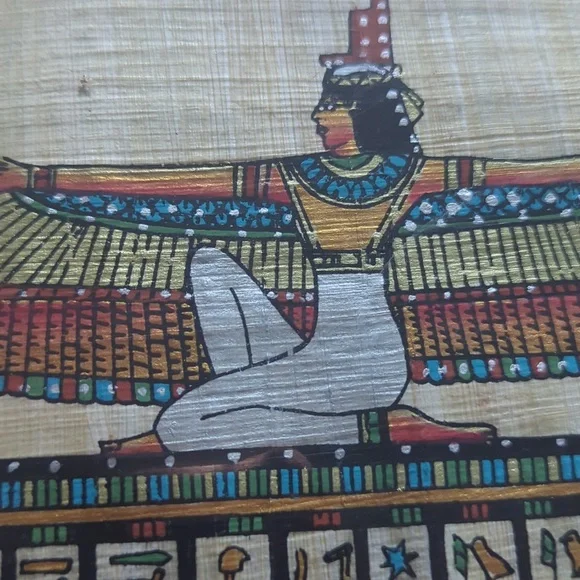 ⭐Egyptian Papyrus Painting - Picture 2 of 6